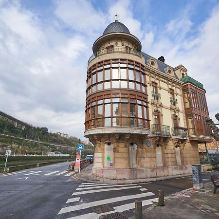 Apartamento Bio Exclusivo Con Mirador En Bilbao Y Aparcamiento Publico Gratuito Bilbau Exterior foto