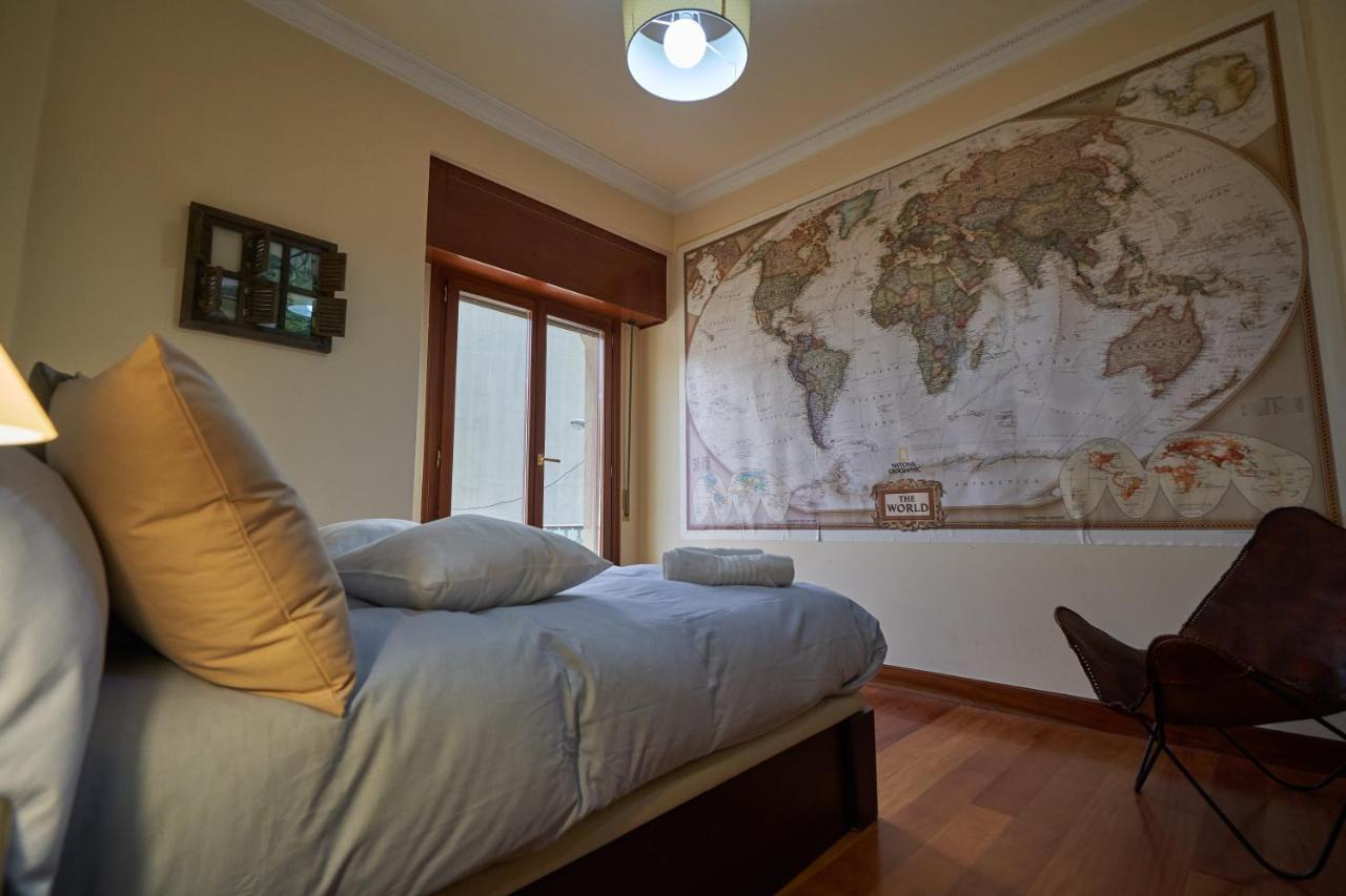 Apartamento Bio Exclusivo Con Mirador En Bilbao Y Aparcamiento Publico Gratuito Bilbau Exterior foto