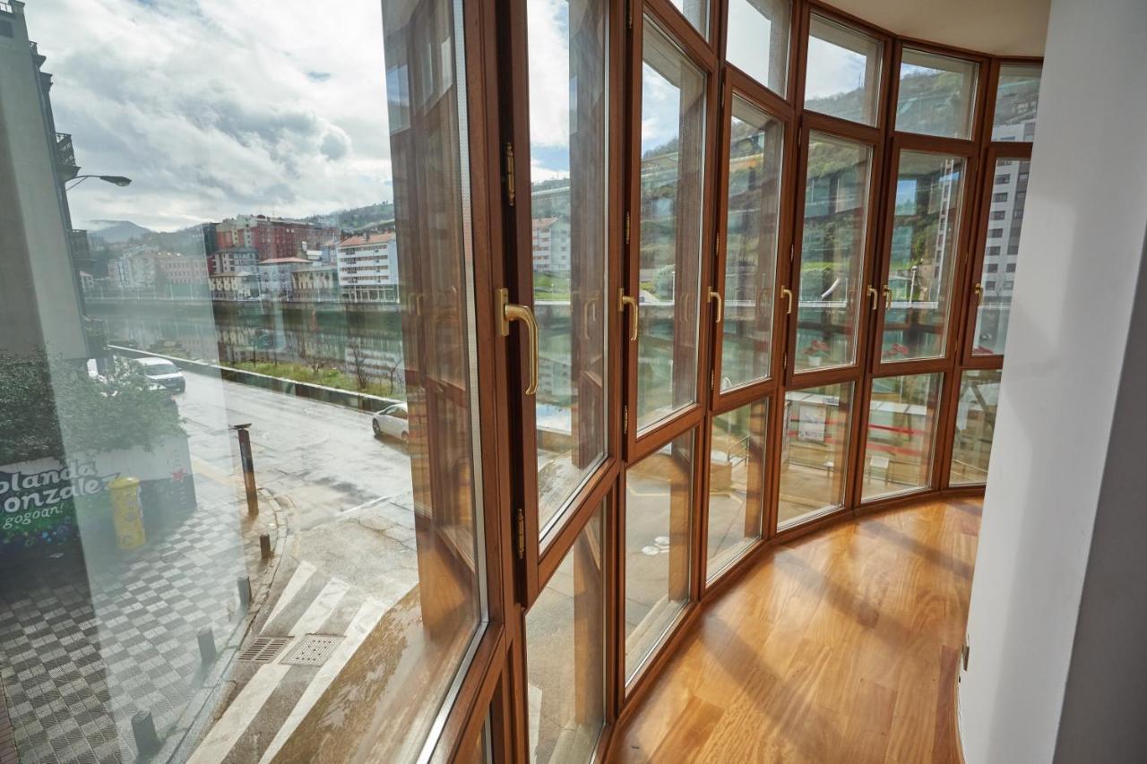 Apartamento Bio Exclusivo Con Mirador En Bilbao Y Aparcamiento Publico Gratuito Bilbau Exterior foto