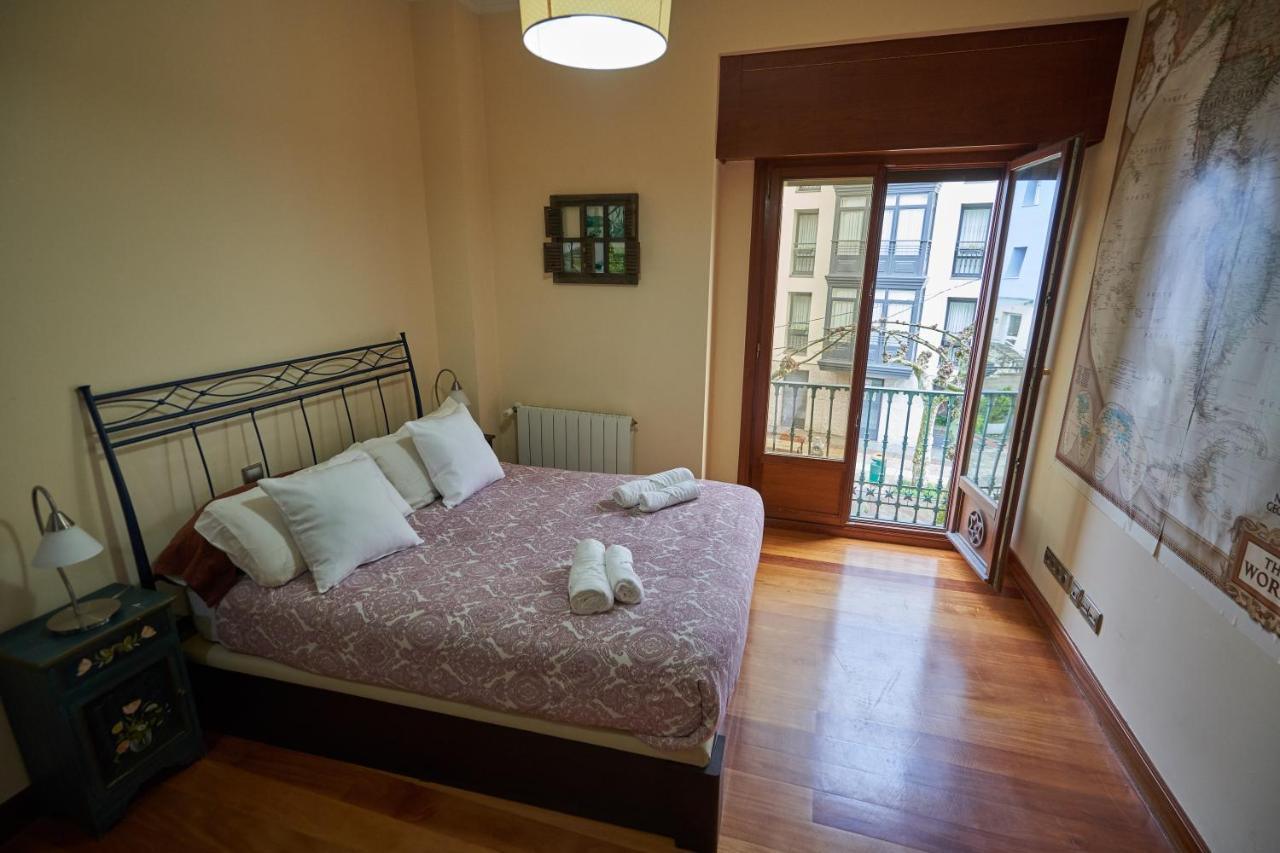 Apartamento Bio Exclusivo Con Mirador En Bilbao Y Aparcamiento Publico Gratuito Bilbau Exterior foto