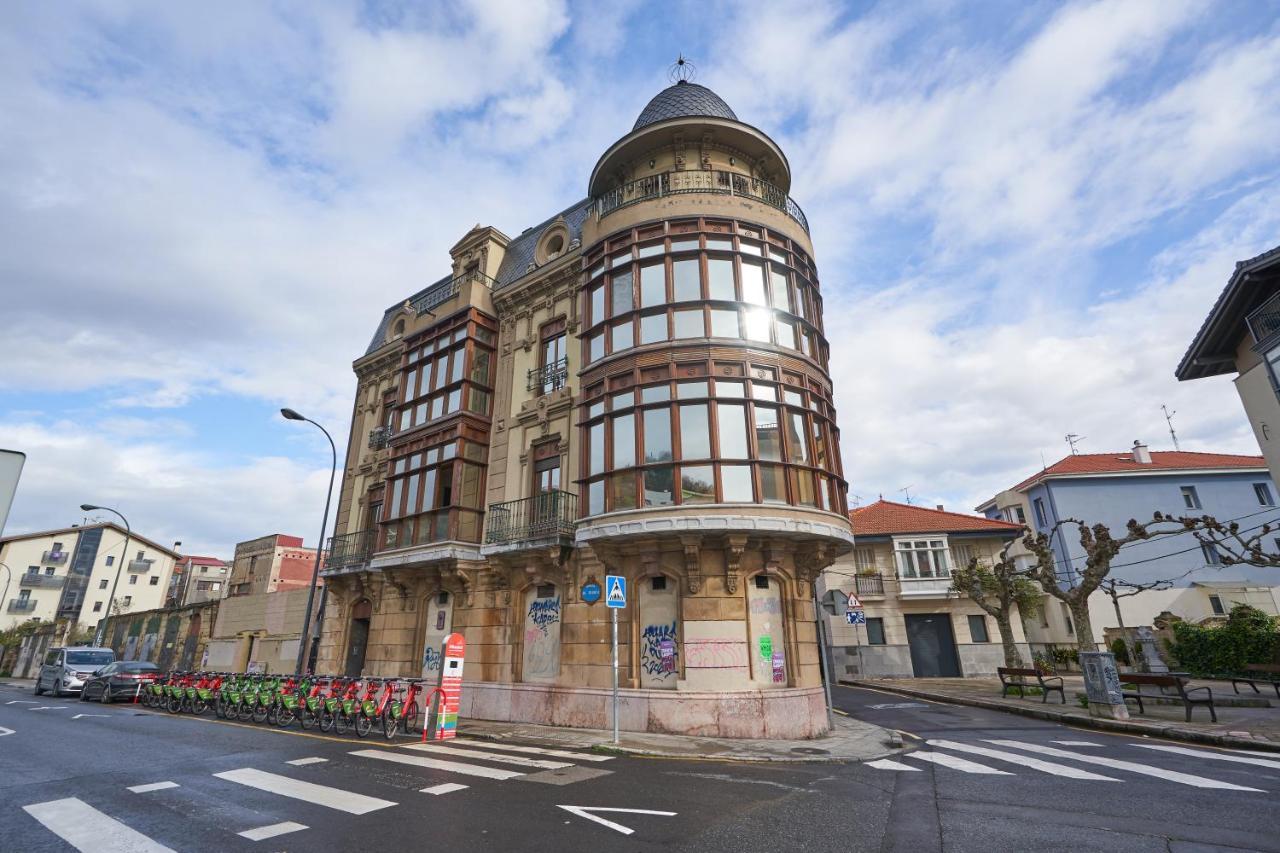 Apartamento Bio Exclusivo Con Mirador En Bilbao Y Aparcamiento Publico Gratuito Bilbau Exterior foto
