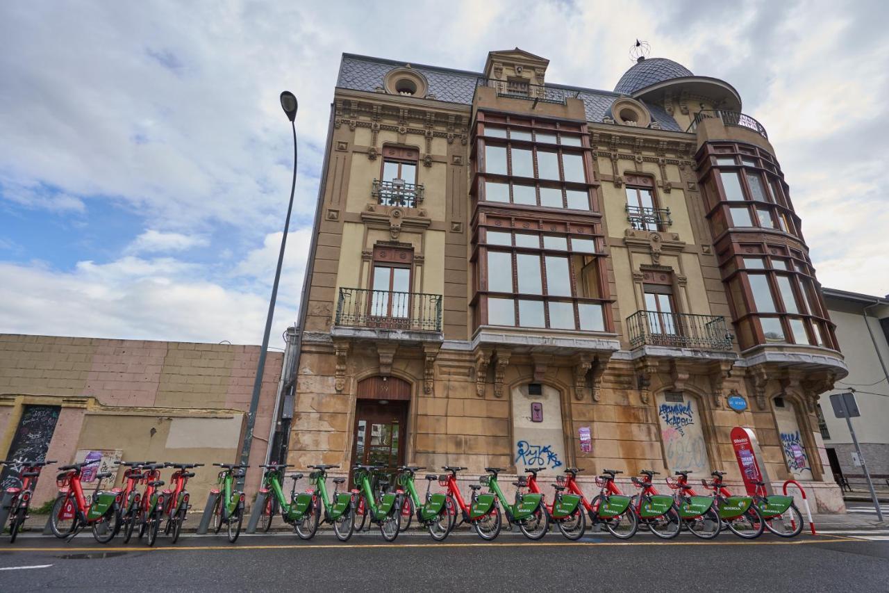 Apartamento Bio Exclusivo Con Mirador En Bilbao Y Aparcamiento Publico Gratuito Bilbau Exterior foto