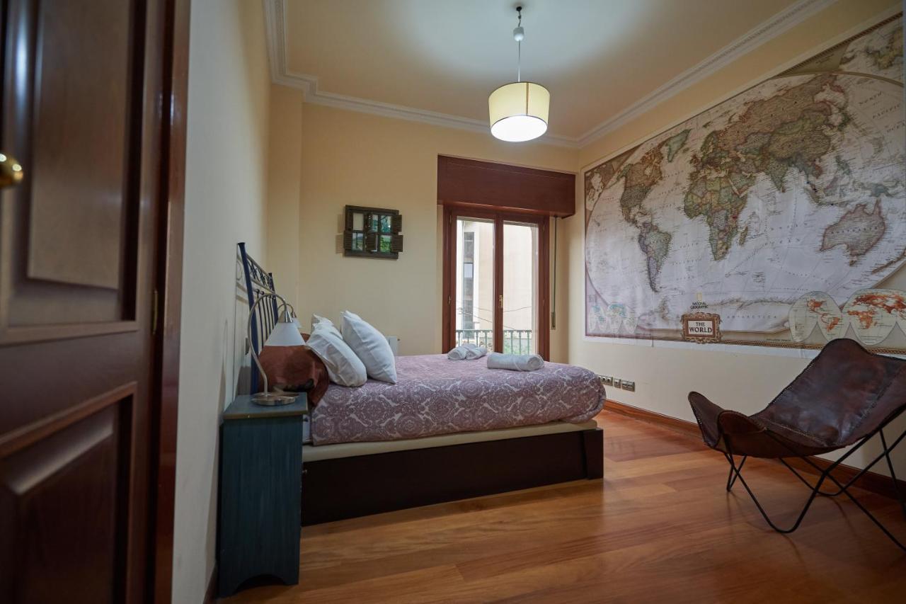 Apartamento Bio Exclusivo Con Mirador En Bilbao Y Aparcamiento Publico Gratuito Bilbau Exterior foto