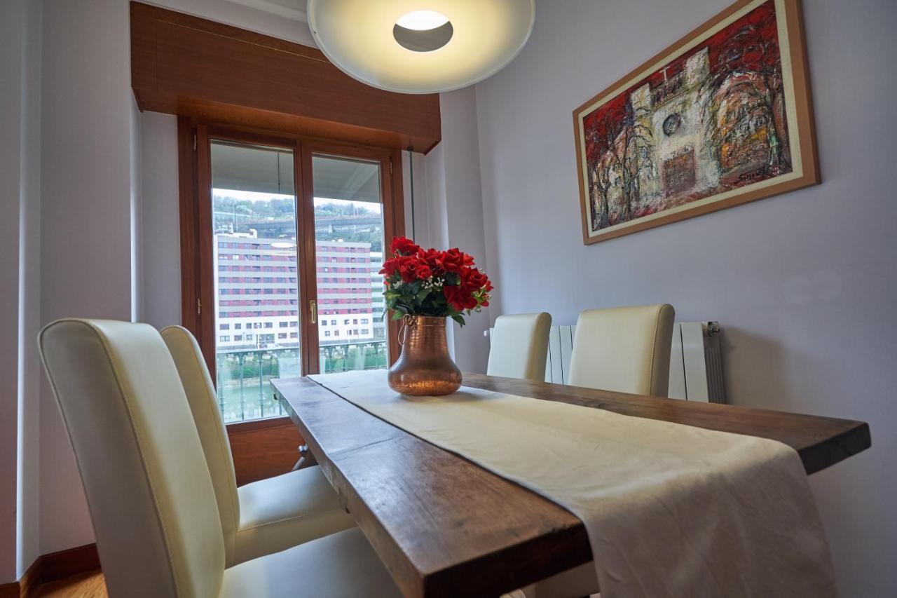 Apartamento Bio Exclusivo Con Mirador En Bilbao Y Aparcamiento Publico Gratuito Bilbau Exterior foto