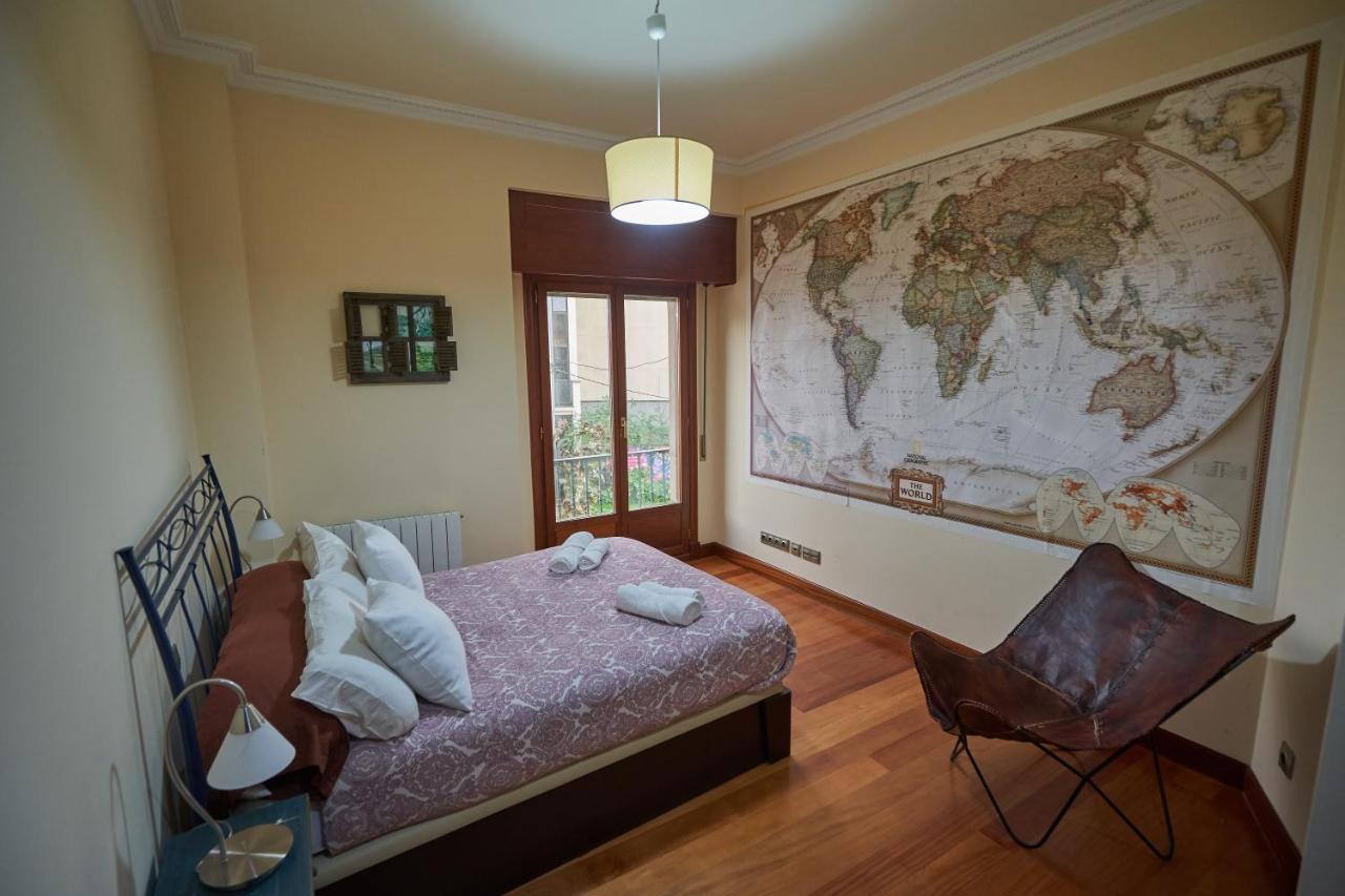 Apartamento Bio Exclusivo Con Mirador En Bilbao Y Aparcamiento Publico Gratuito Bilbau Exterior foto