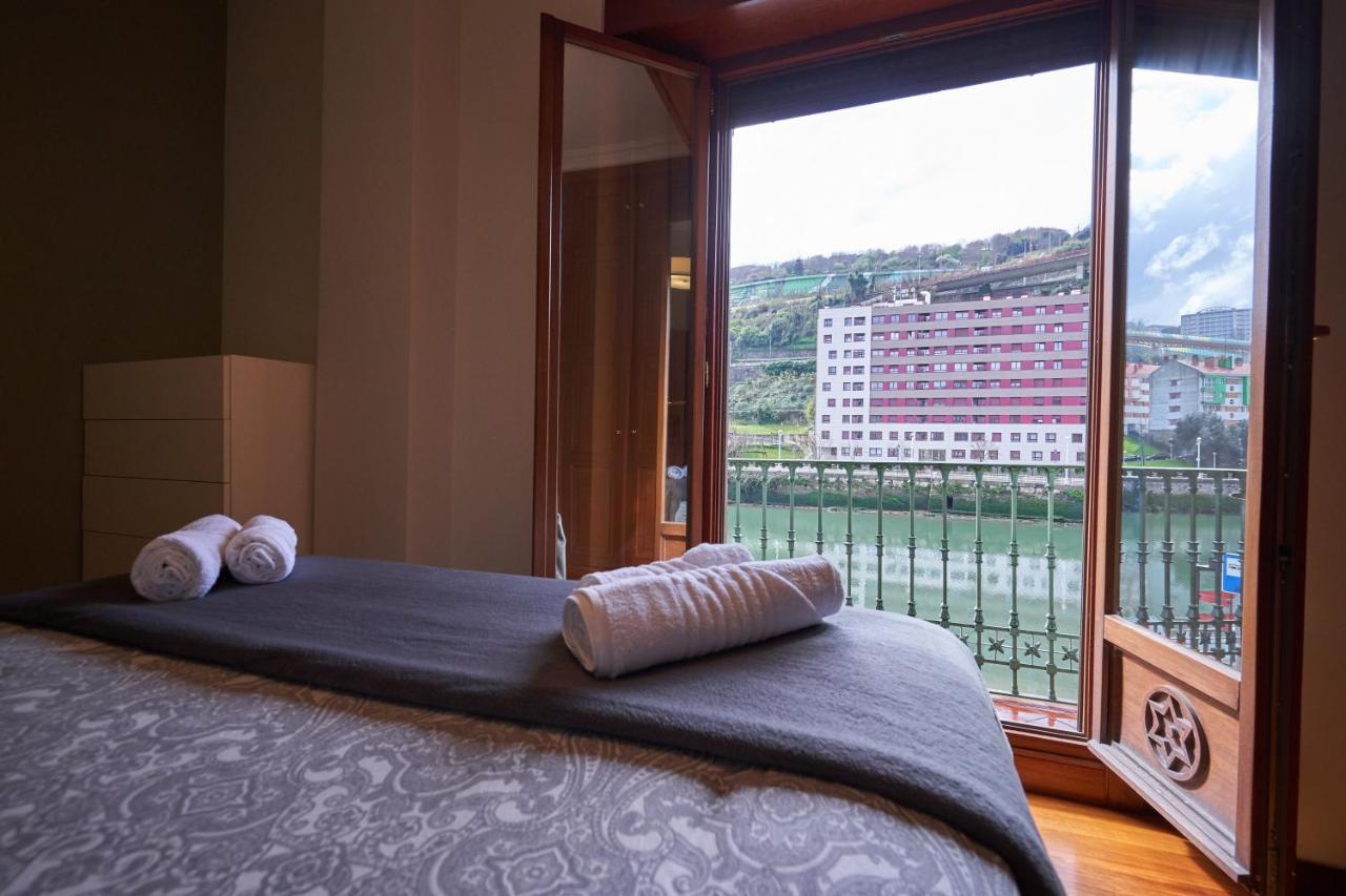 Apartamento Bio Exclusivo Con Mirador En Bilbao Y Aparcamiento Publico Gratuito Bilbau Exterior foto