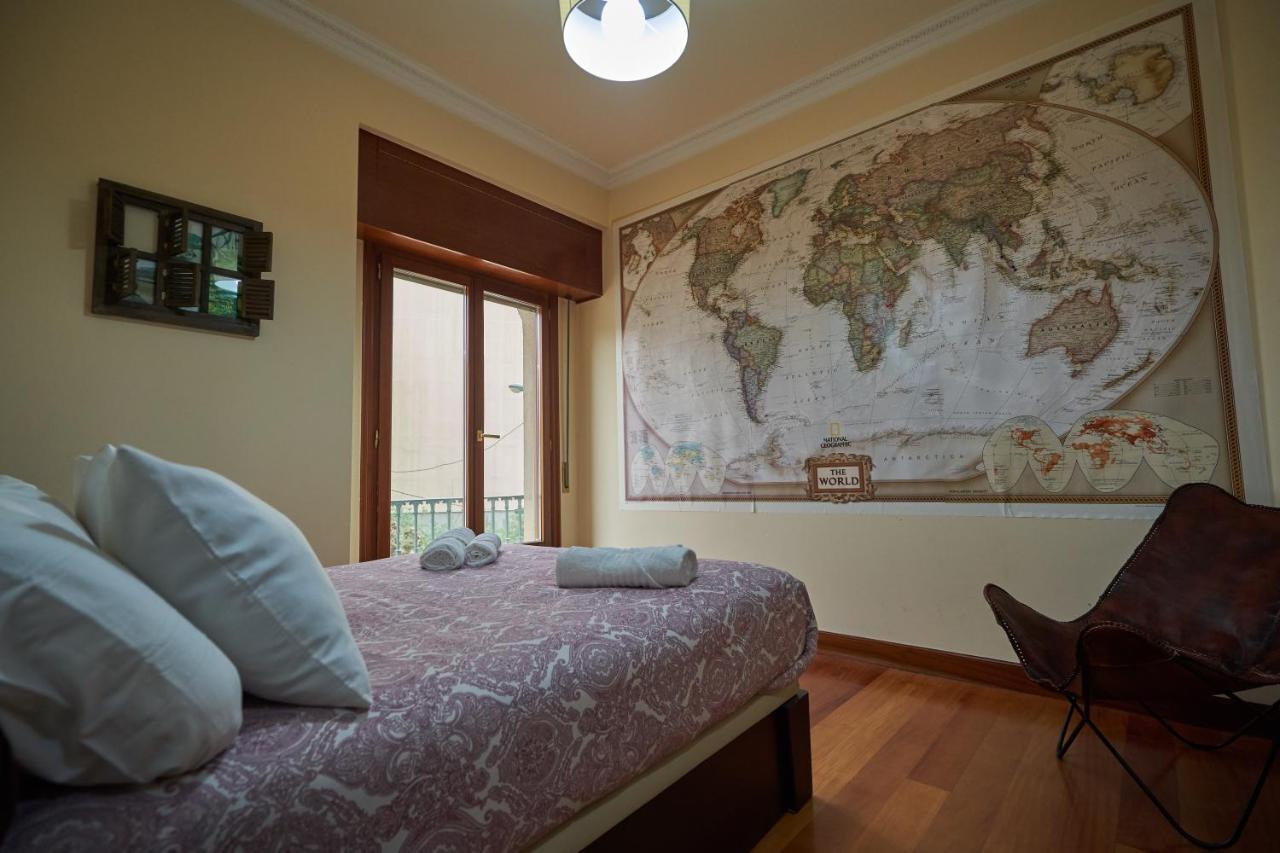 Apartamento Bio Exclusivo Con Mirador En Bilbao Y Aparcamiento Publico Gratuito Bilbau Exterior foto