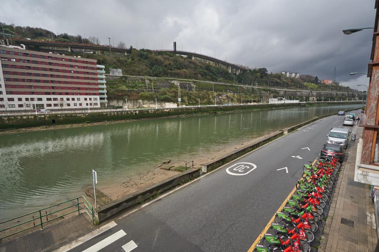 Apartamento Bio Exclusivo Con Mirador En Bilbao Y Aparcamiento Publico Gratuito Bilbau Exterior foto